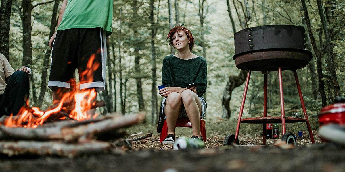 Enjoy a night be a campfire in the Smokies.