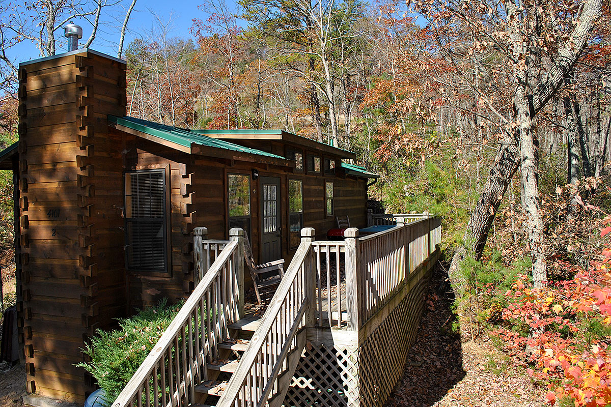 Exterior view of cabin