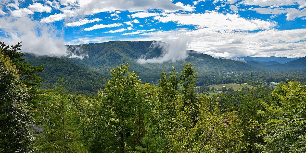 Great views in Wears Valley, TN