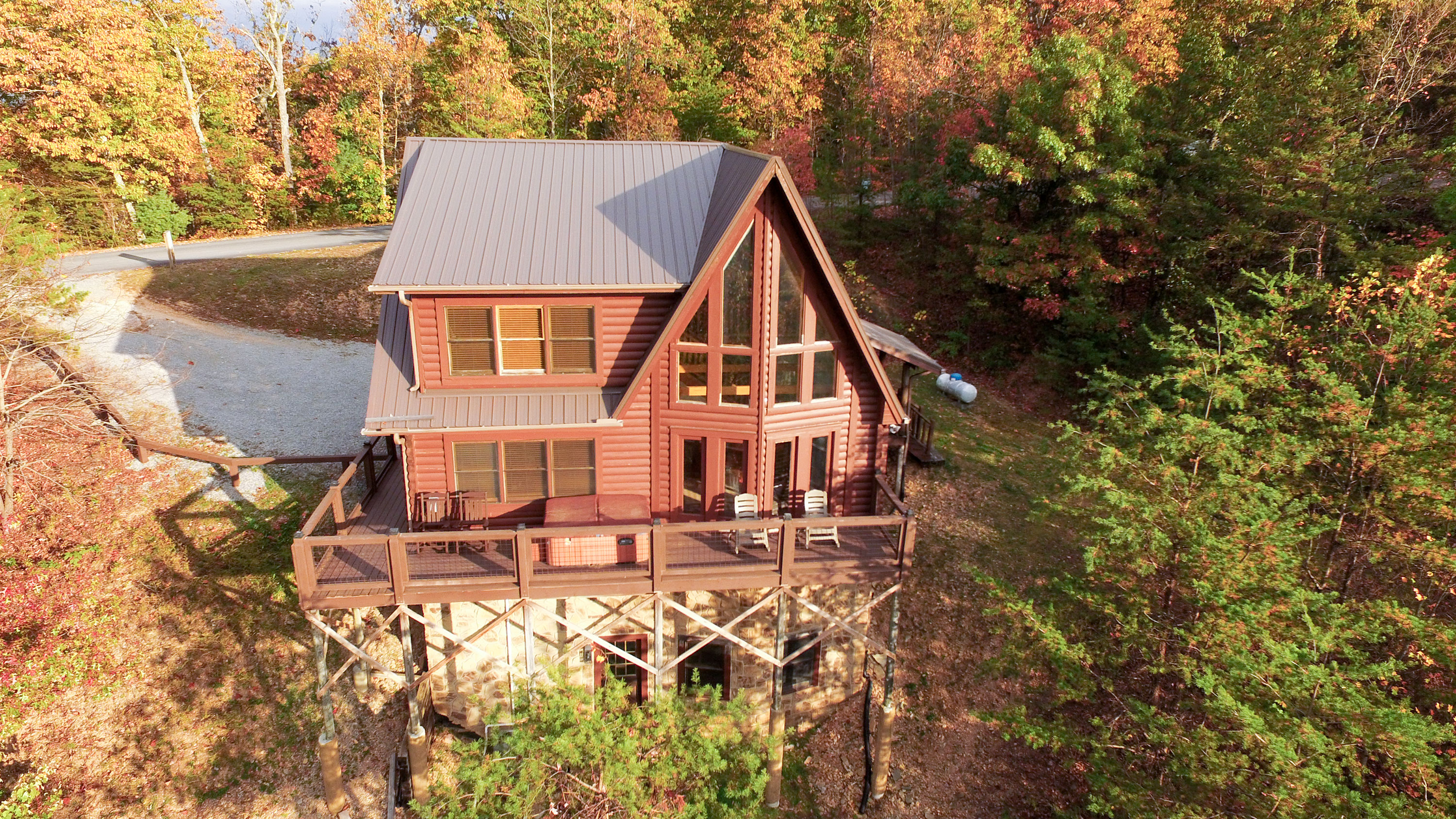 Exterior view of cabin